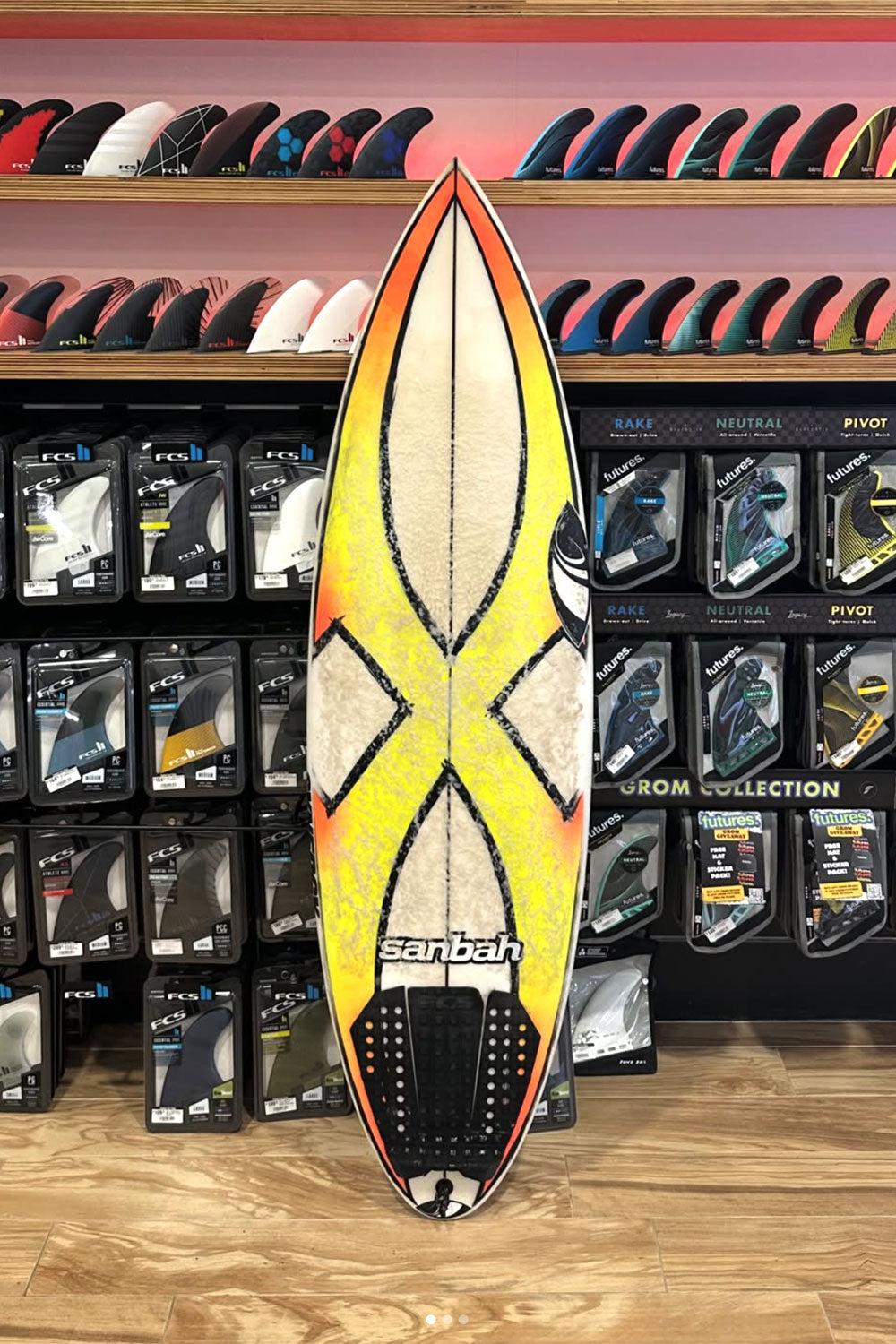 5'3 Sharpeye Synergy Youth #8055 - Used Surfboard