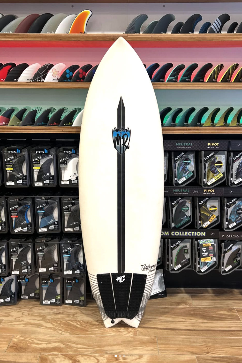 5'10 MR x Mayhem Cali Twin Lightspeed EPS #8088 - Used Surfboard