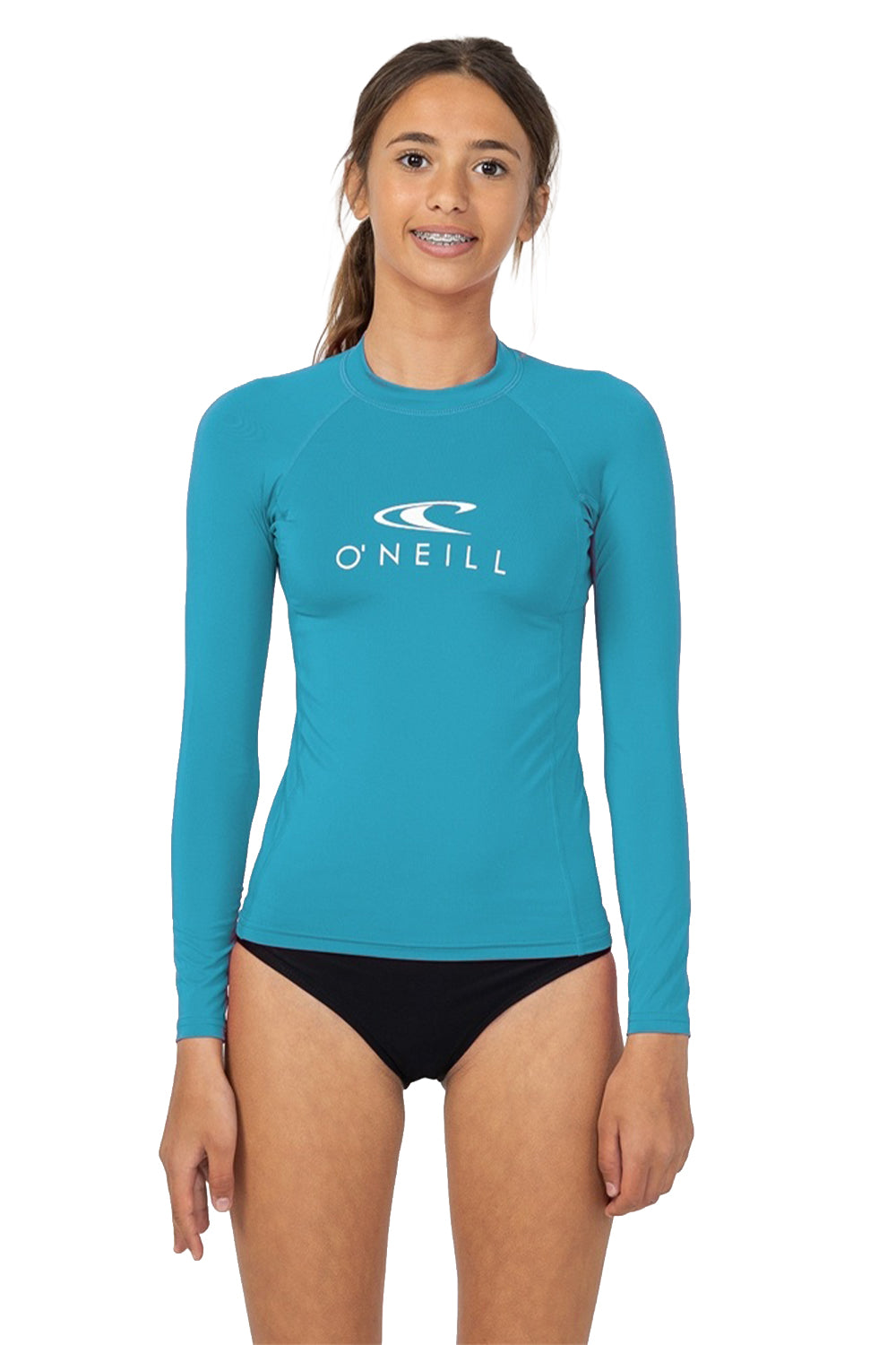 O'Neill Girls Classic UV Long Sleeve Rash Vest