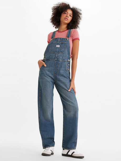 Levis Womens Vintage Denim Overalls