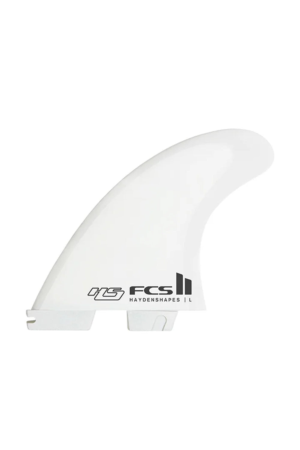 FCS 2 HS PC Tri/Quad Fin Set - White | Sanbah Australia