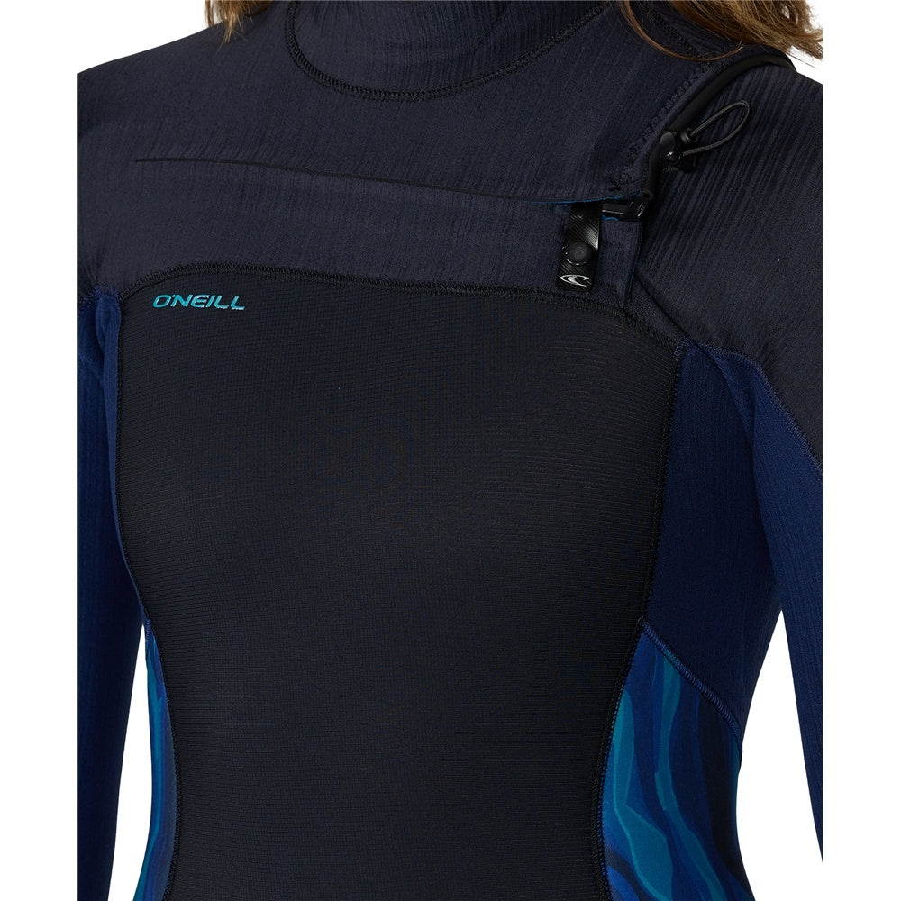 O'Neill Womens Hyperfreak Chest Zip Full 3/2+ Steamer