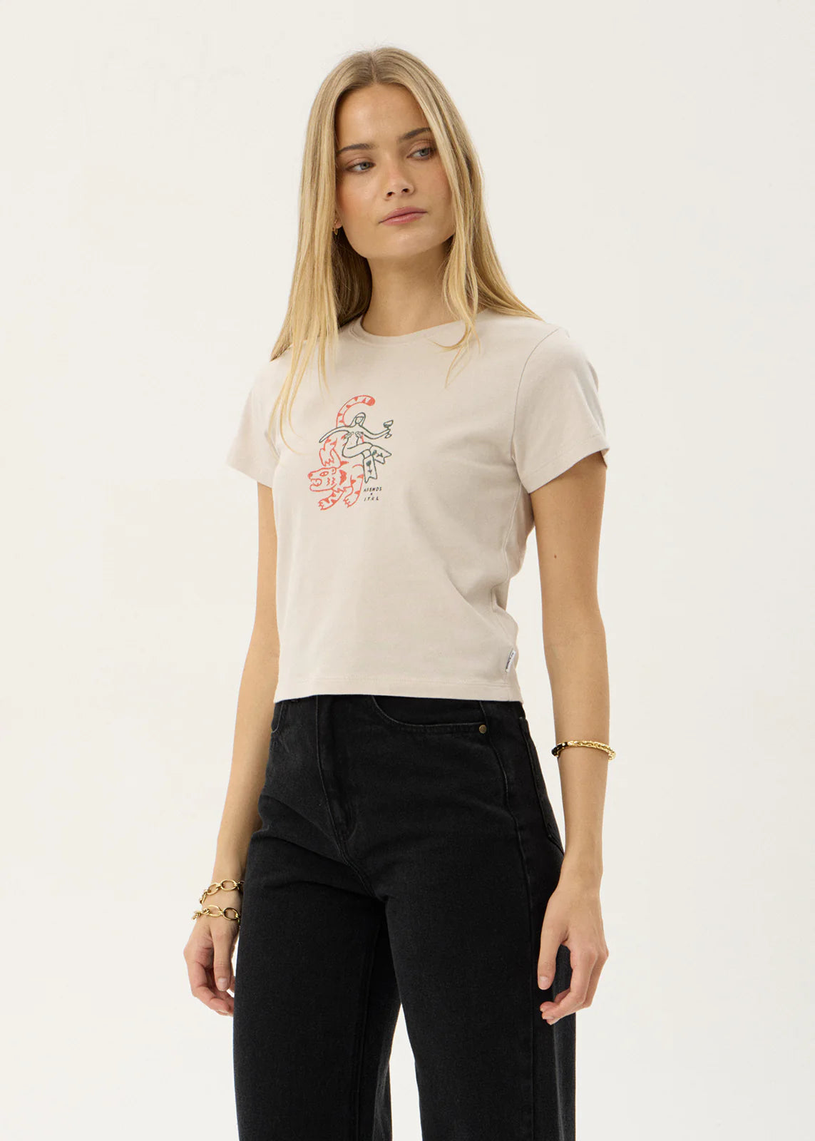 Afends Subliminal Baby Tee