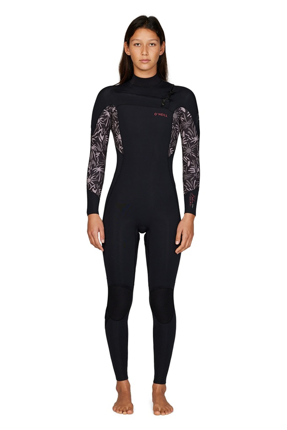 O'Neill Womens Bahia Chest Zip Full 3/2mm Steamer