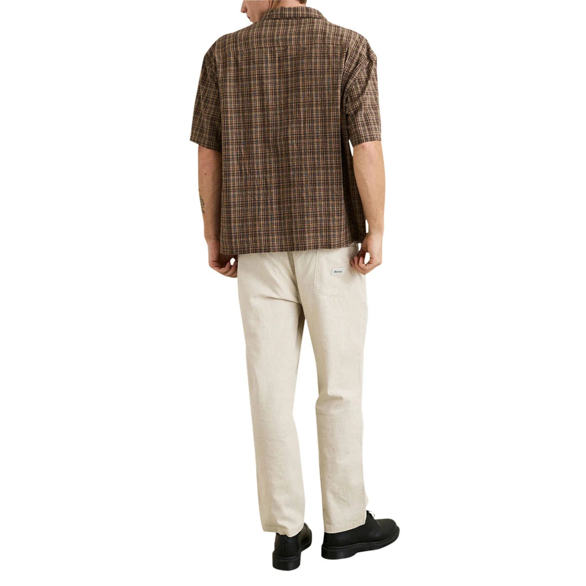 Rhythm Relaxed Brady Check Short Sleeve Shirt