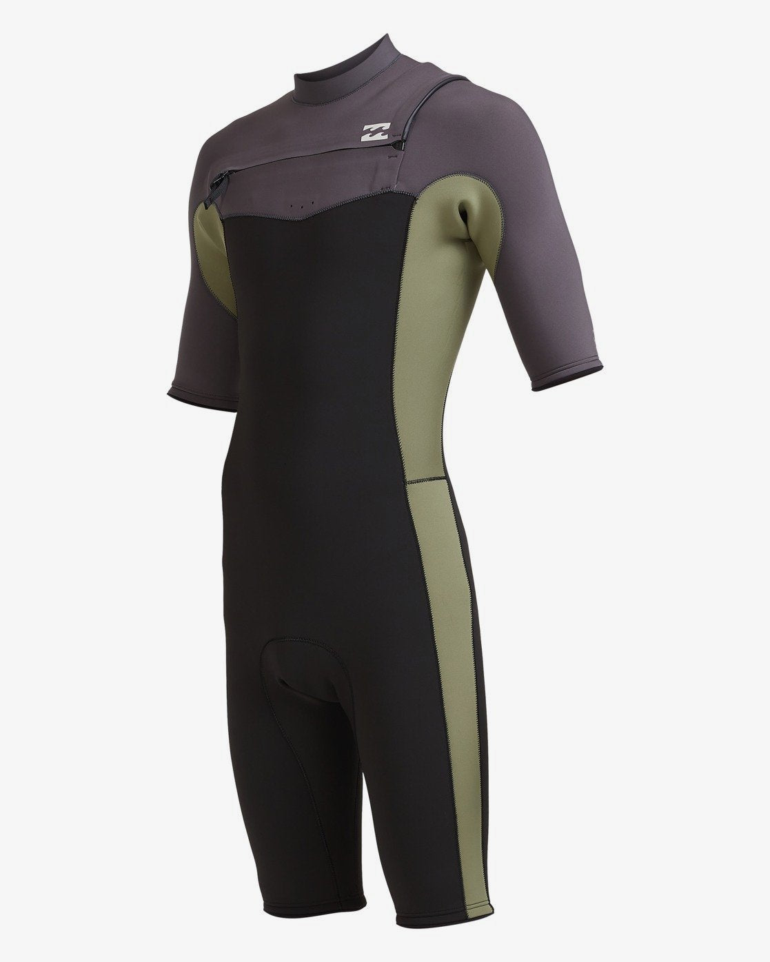 Billabong Men's 2/2mm Revolution Chest Zip Springsuit Wetsuit
