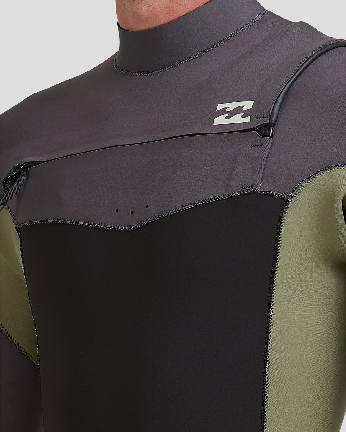 Billabong Men's 2/2mm Revolution Chest Zip Springsuit Wetsuit