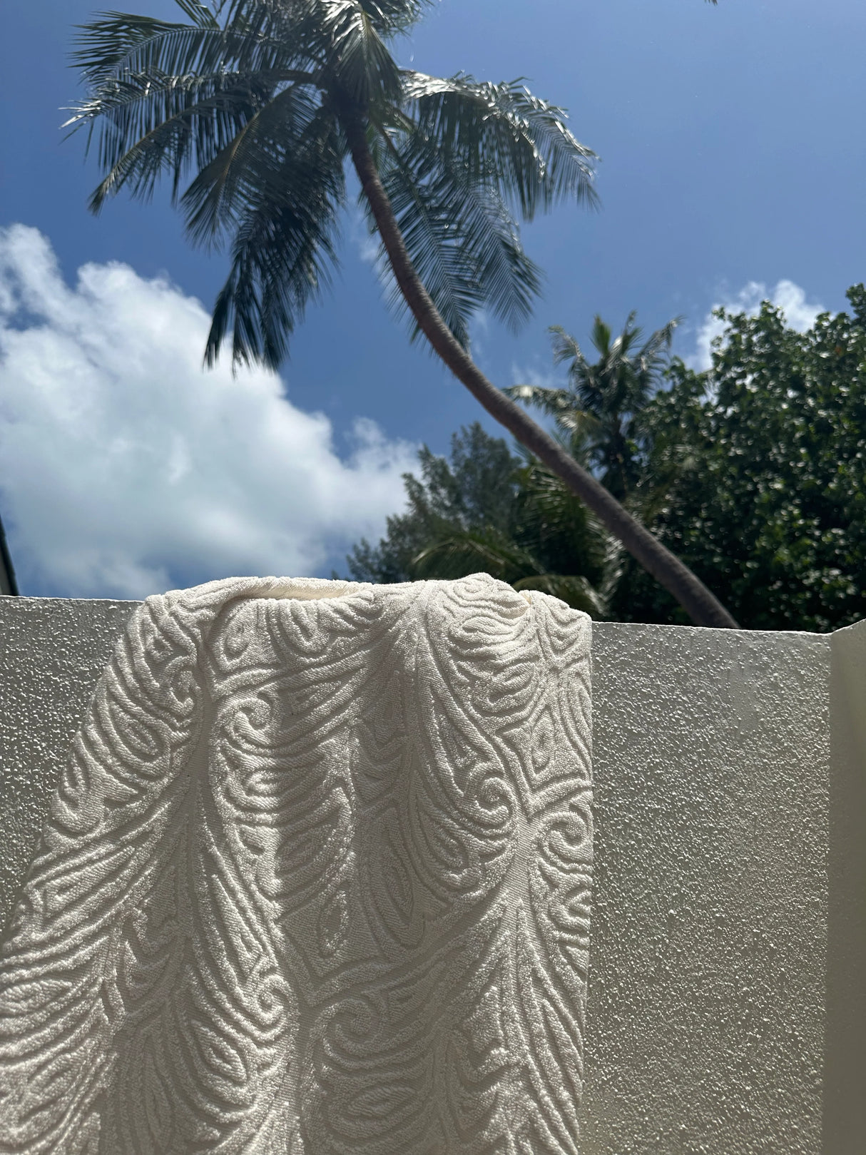 Salty Shadows Traveller Cotton Terry Towel