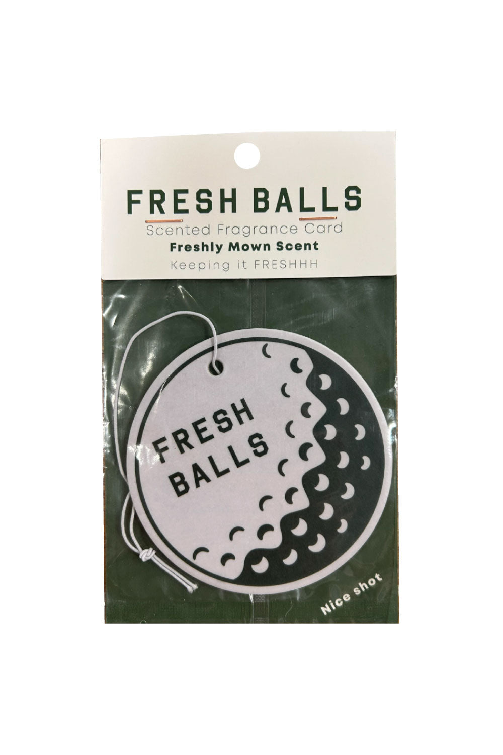 Fresh Balls Car Scent Air Freshener - Golf Ball