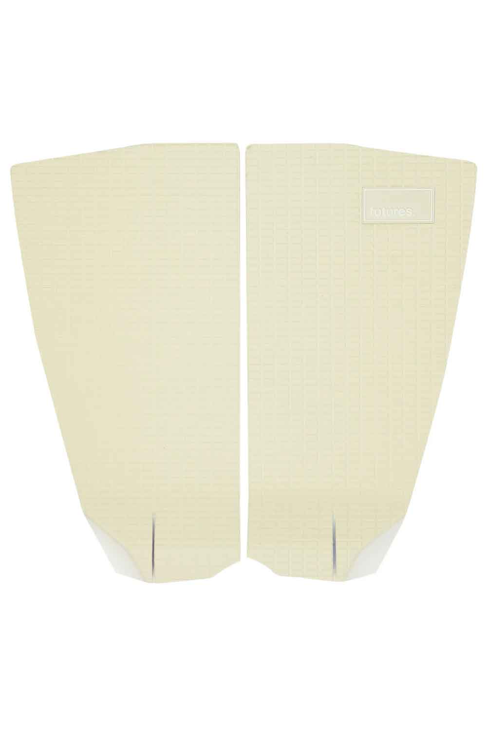 Futures Fins Wildcat 2PC Flat Traction Pad Cream
