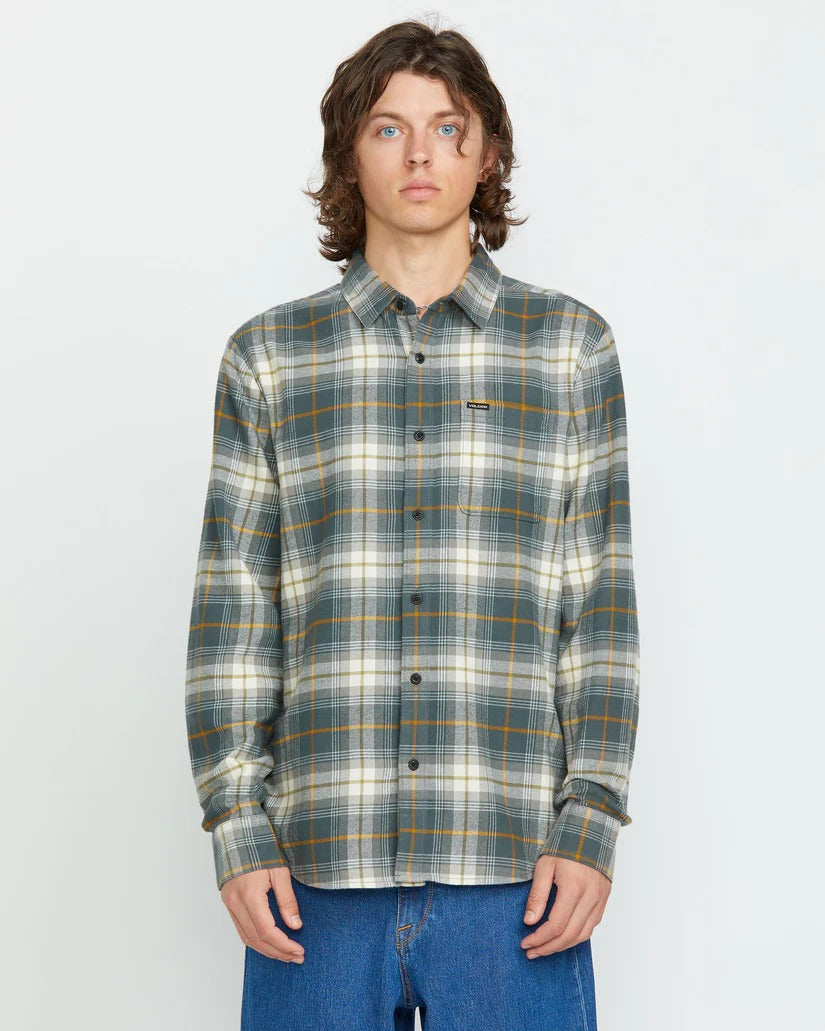 Volcom Caden Plaid Long Sleeve Shirt