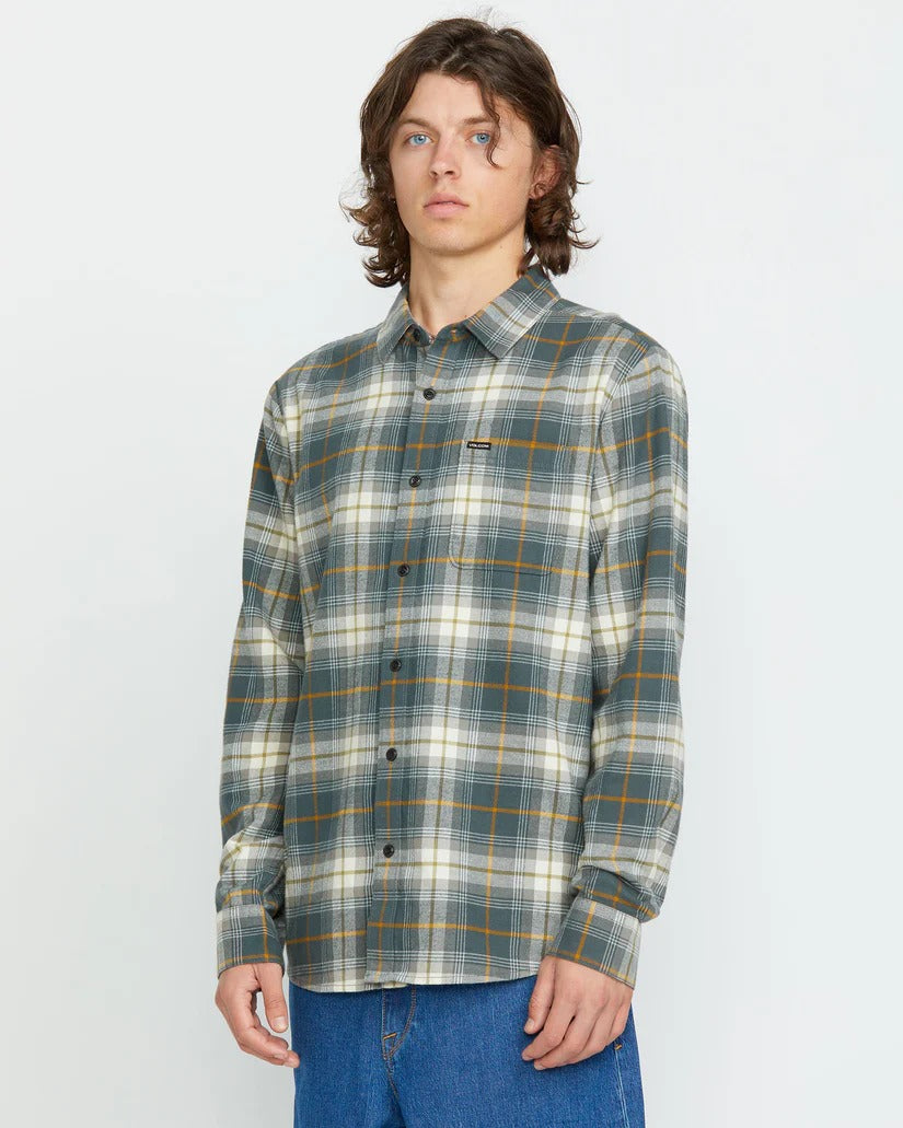 Volcom Caden Plaid Long Sleeve Shirt