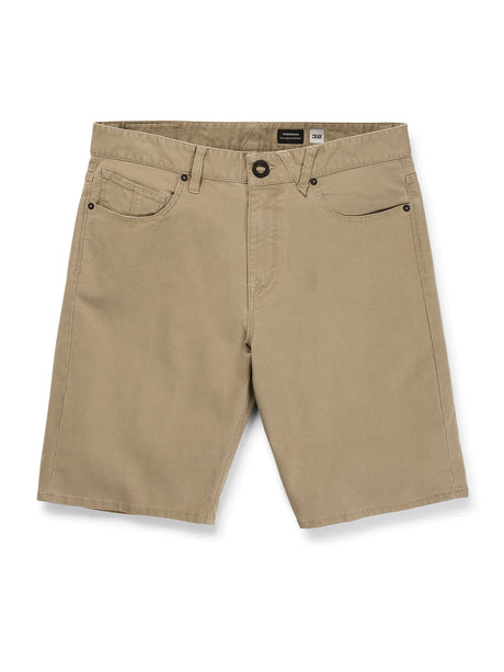 Volcom Mens Modown Canvas 5 Pocket Short 20"