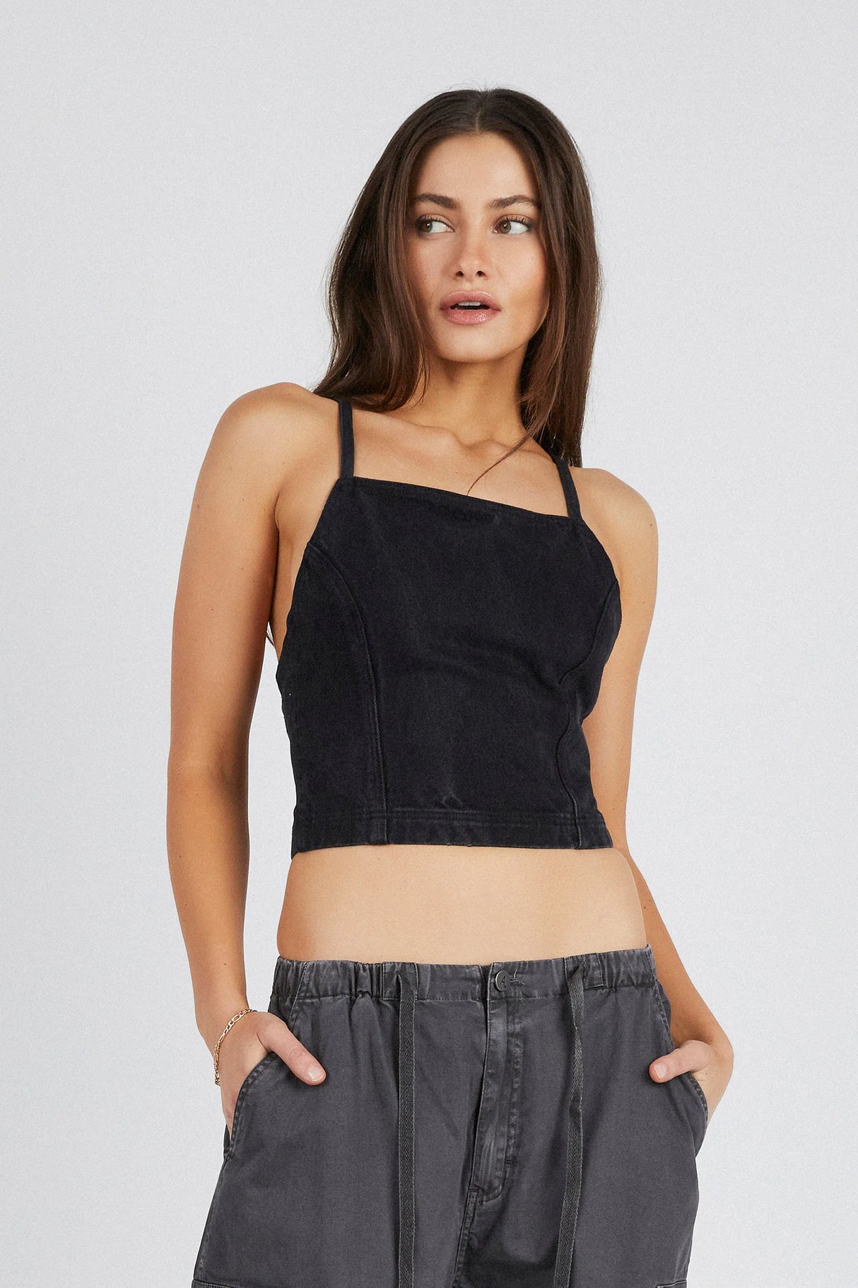 Abrand Womens Y2K Top