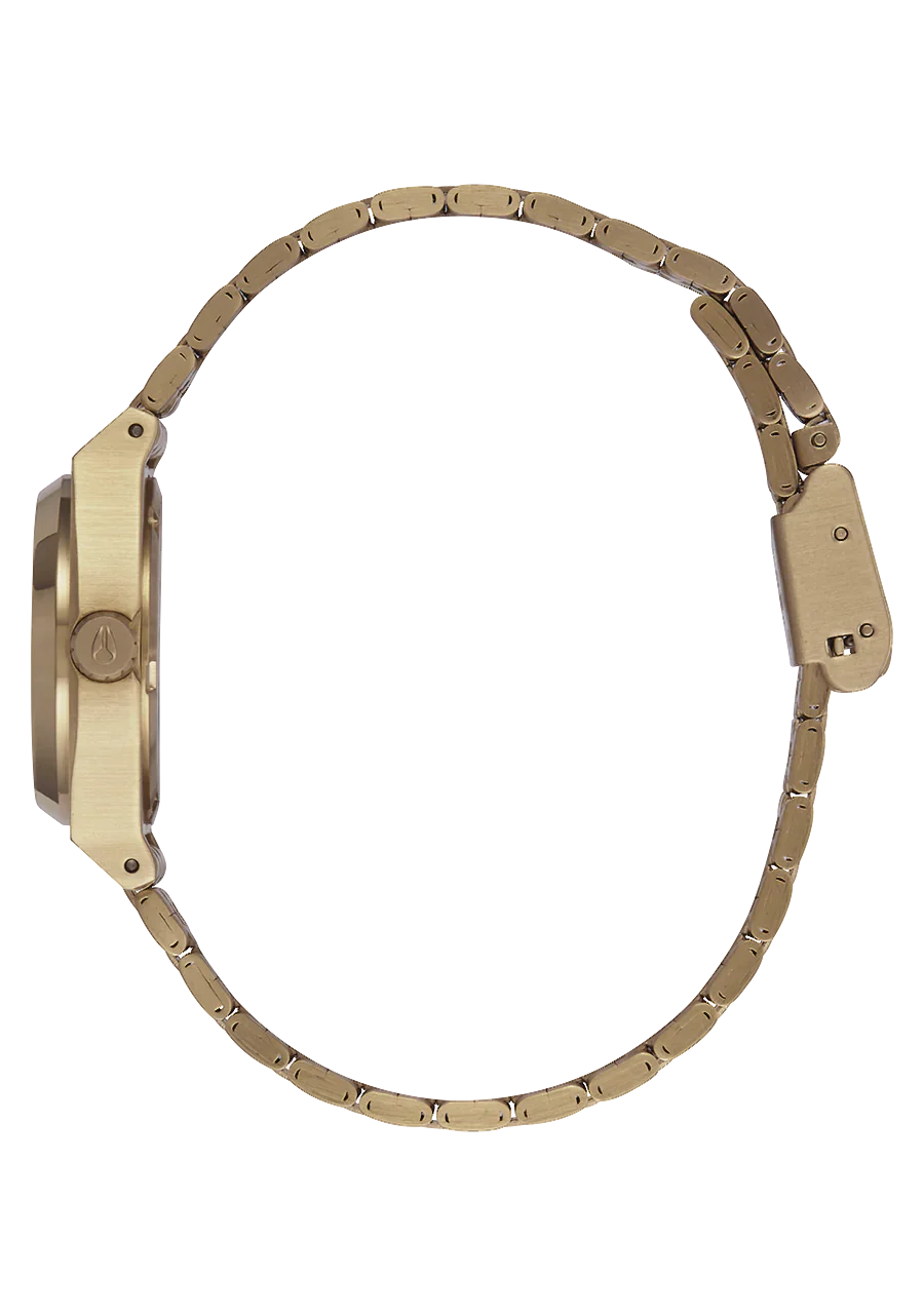 Nixon Small Time Teller - Lt Gold/Silver/Vintage White