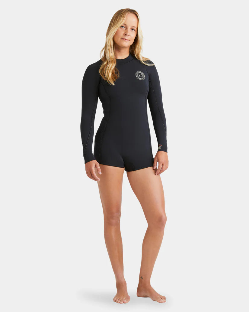 Billabong Womens Spring Fever Natural Long Sleeve Springsuit
