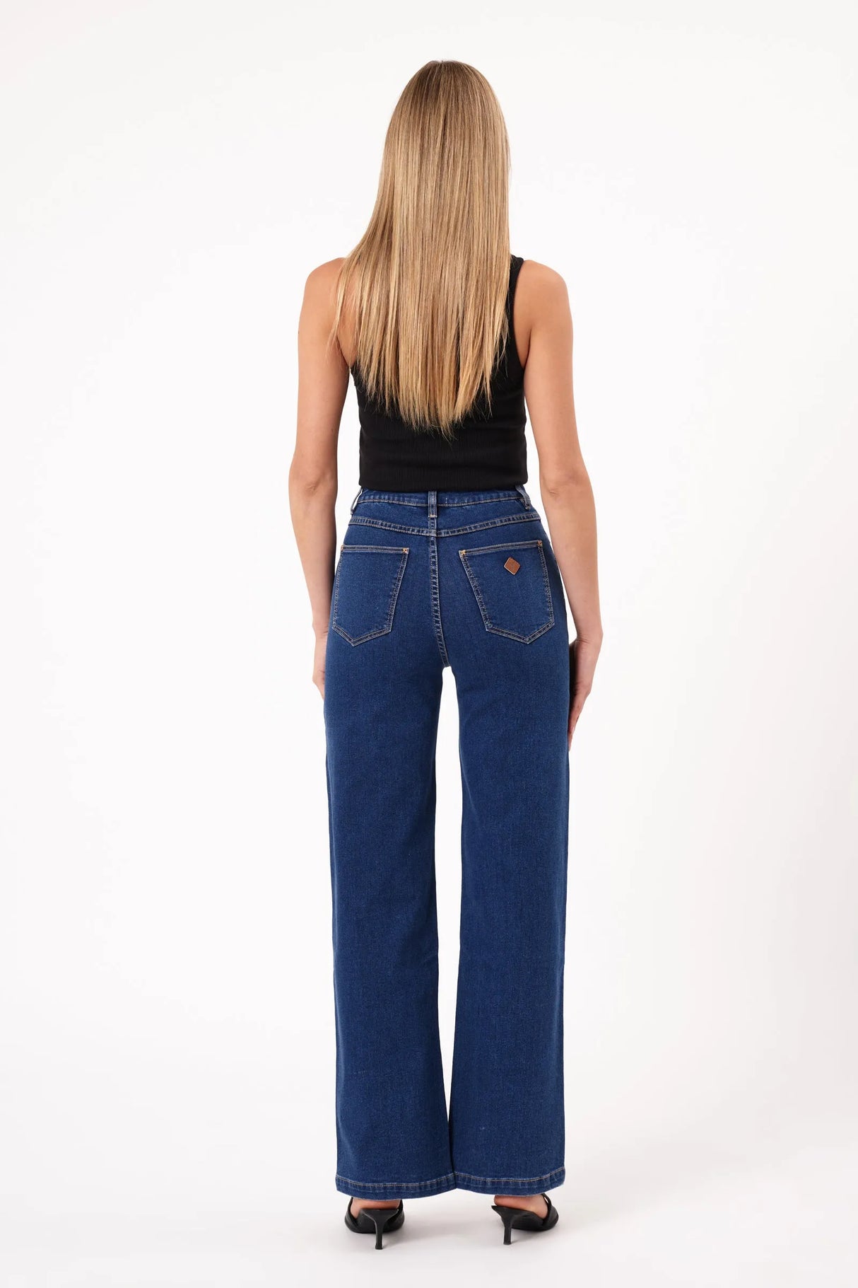 Abrand Womens 94 High Wide Ruth Jeans