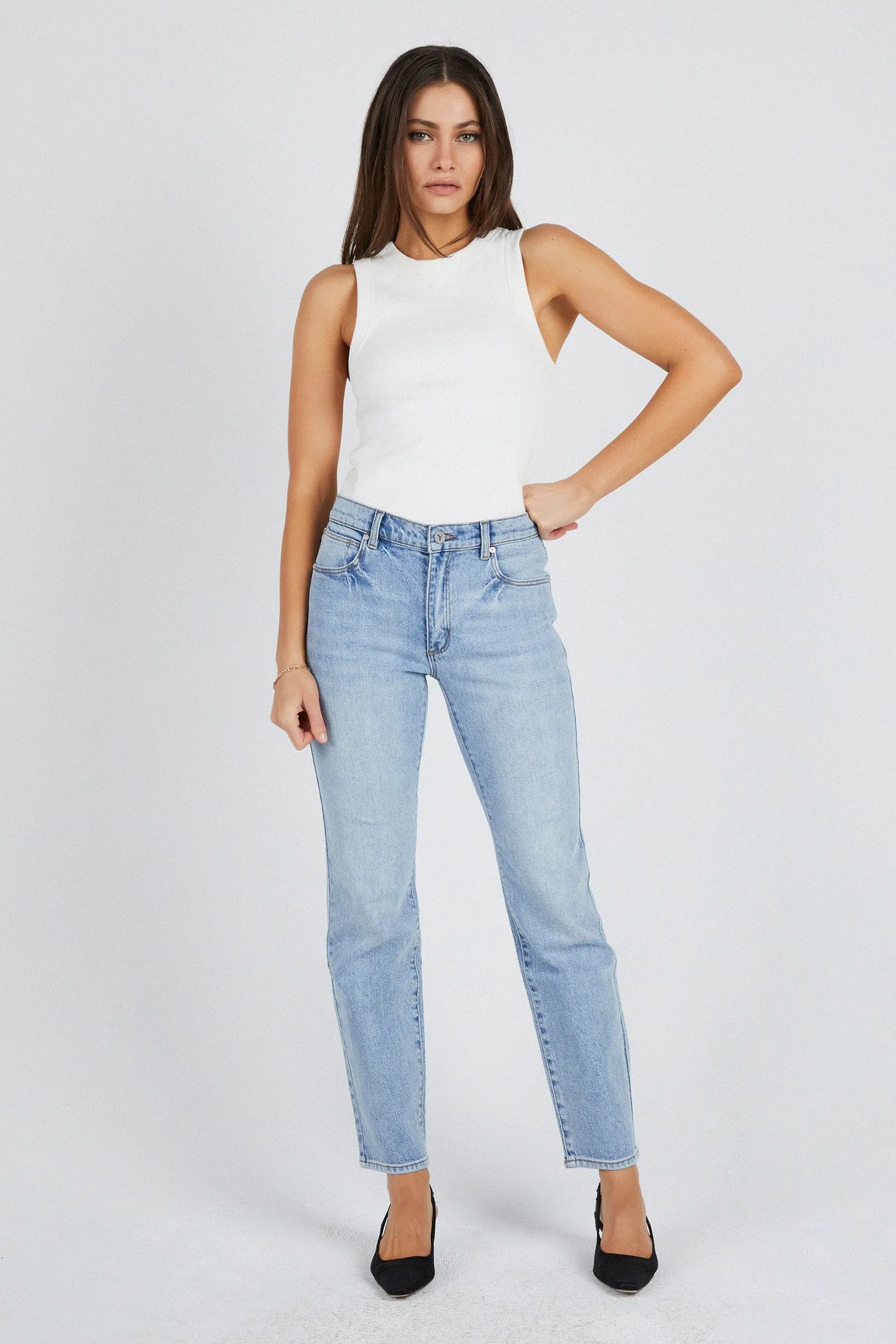 Abrand Womens 95 Stovepipe Enla Jeans