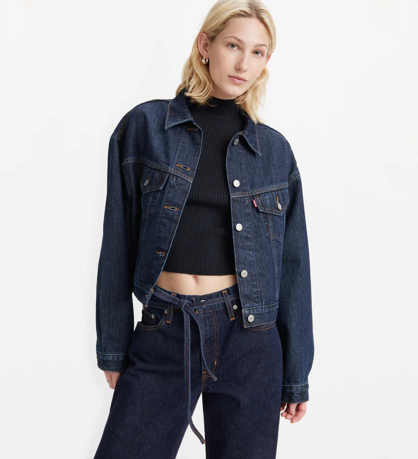 Levi's Womens Shrunken '90s Trucker Jacket