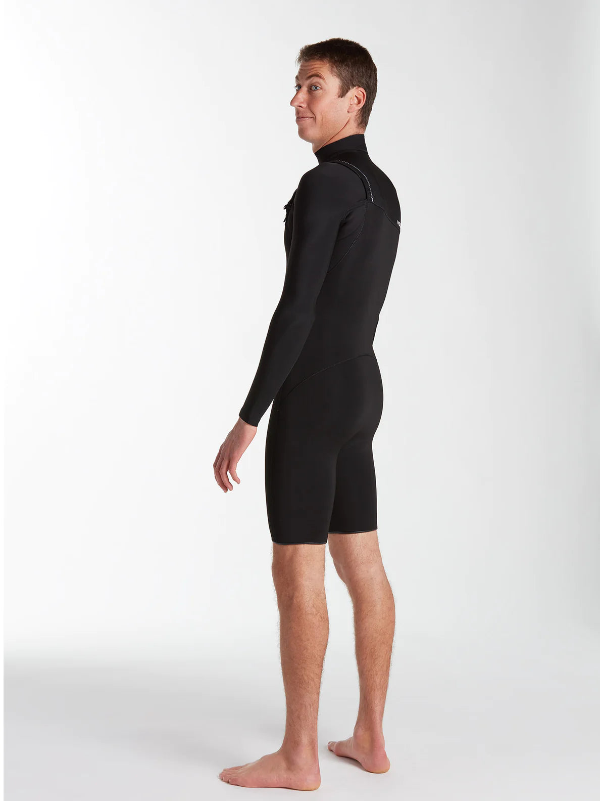 Volcom Mens 2/2mm Long Sleeve Chest Zip Springsuit