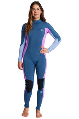 Billabong Women's 3/2mm Synergy Back Zip Full Wetsuit