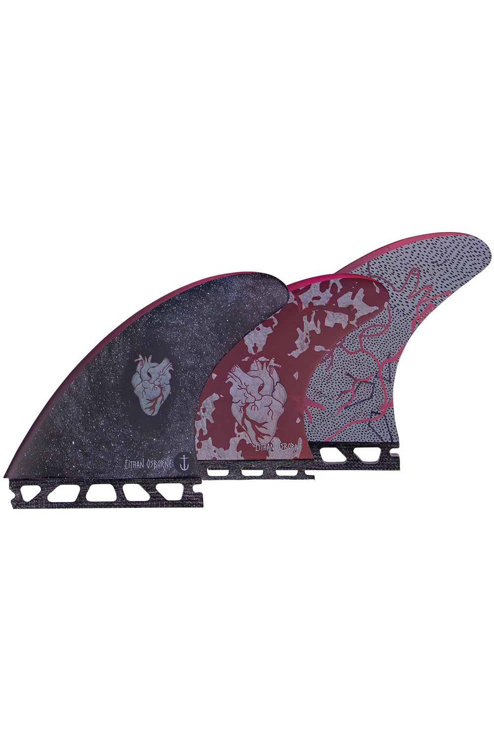 Captain Fin Co Eithan Osborne Thruster Set (Single Tab - Futures)