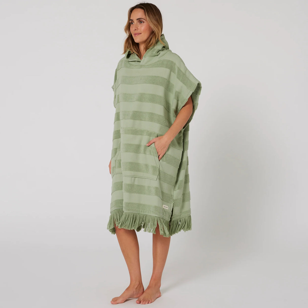 Ocean & Earth Ladies Layz Hooded Poncho