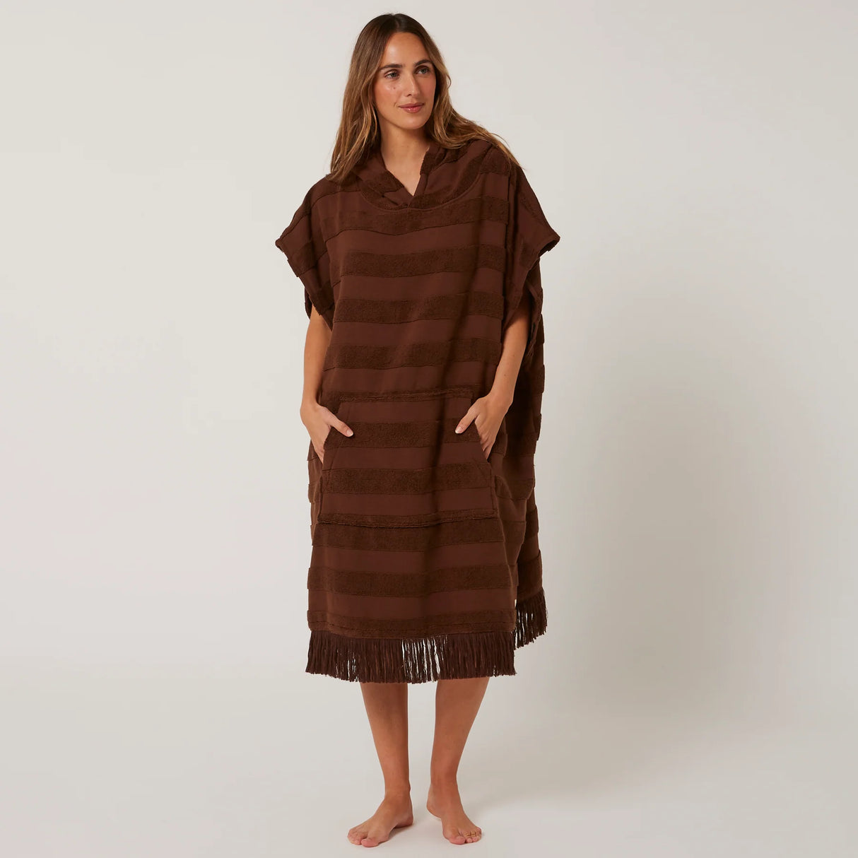 Ocean & Earth Ladies Layz Hooded Poncho