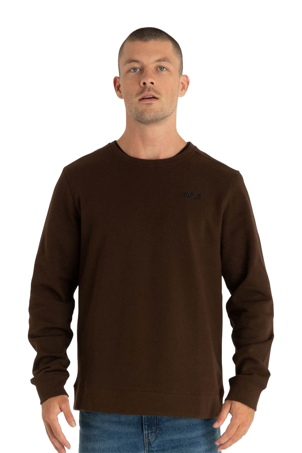 Hurley Mens Fastlane Fleece Crew