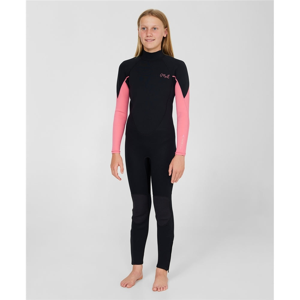 O'Neill Girl's Reactor 3/2mm Steamer Wetsuit