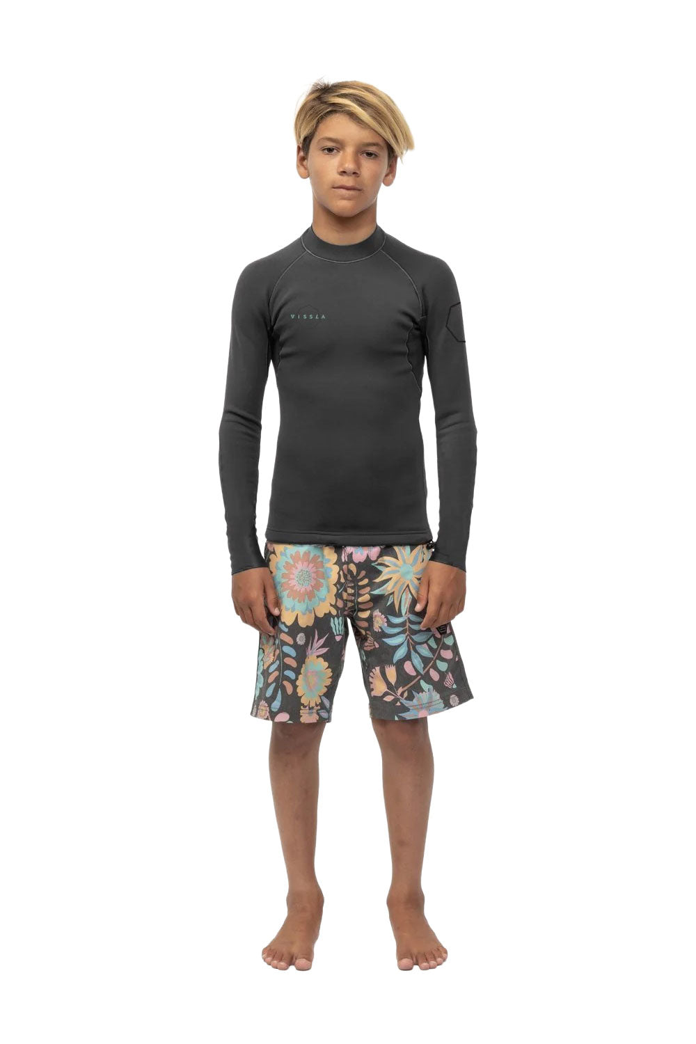 Vissla High Seas II Boys 1mm L/S Jacket