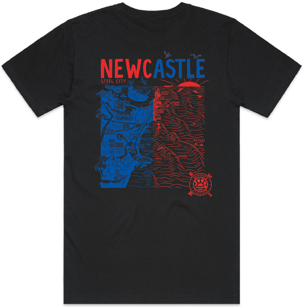 DISTANT LOCAL X KNIGHTS - BETTER THAN LEGO TEE - ADULT