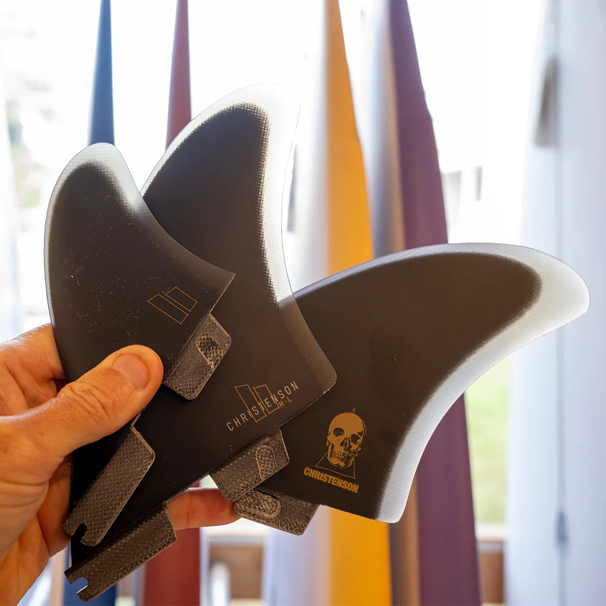 FCS 2 Christenson PG Quad Rear Fin Set