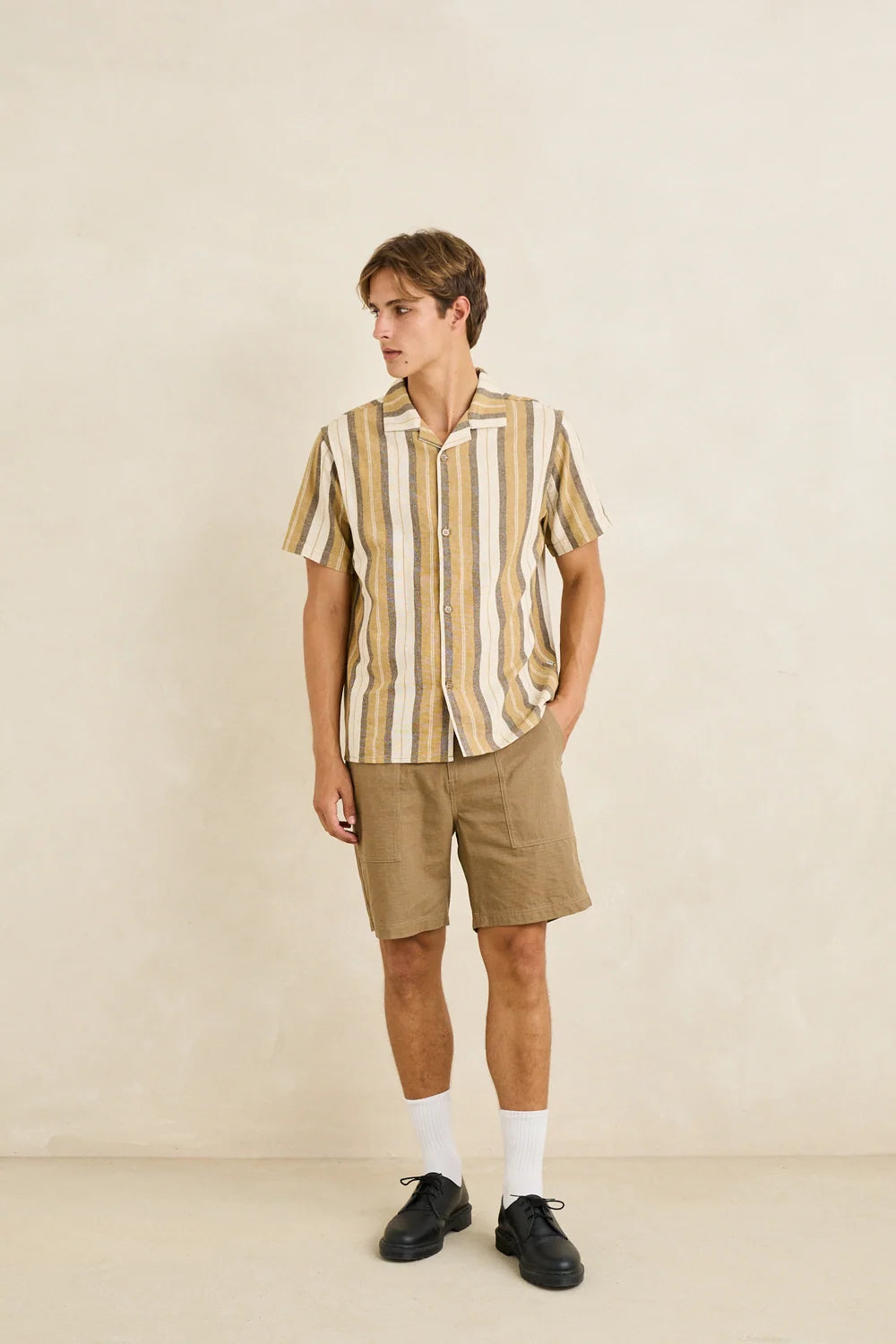 Rhythm Vacation Stripe S/S Shirt