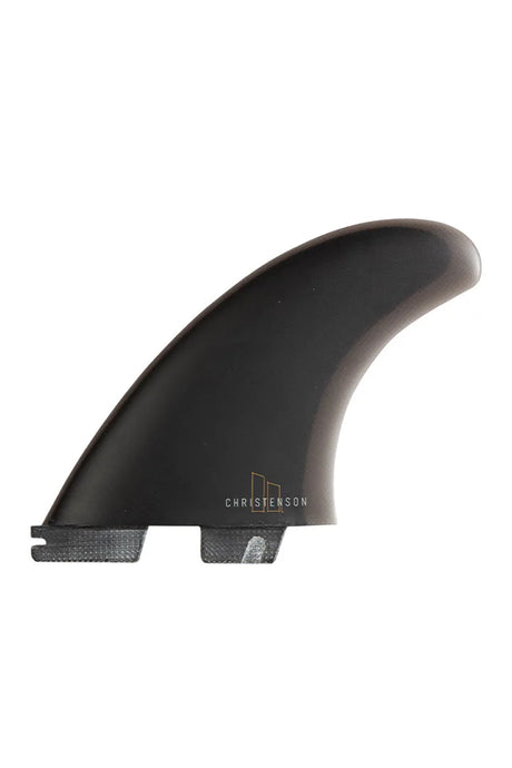 FCS 2 Christenson PG Tri/Quad Fin Set - Black | Sanbah Australia