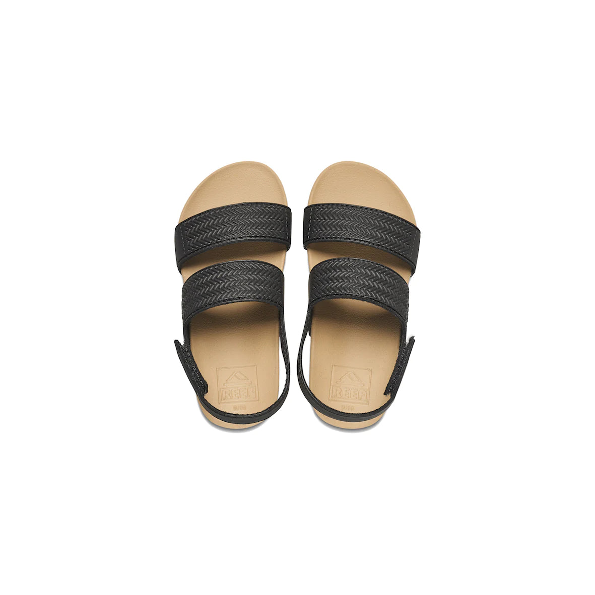 Reef Little Water Vista Sandals - Black/Natural