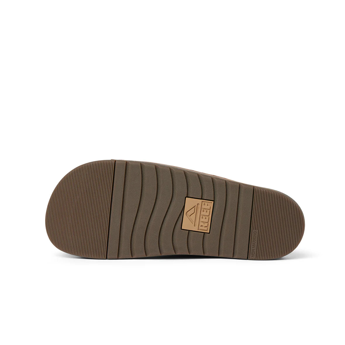 Reef Mens Ojai Two Bar Sandals - Dark Brown