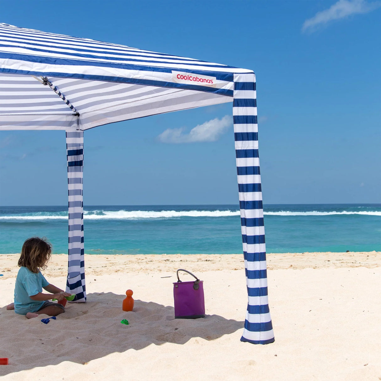CoolCabana 5 Beach Cabana Tent Shade
