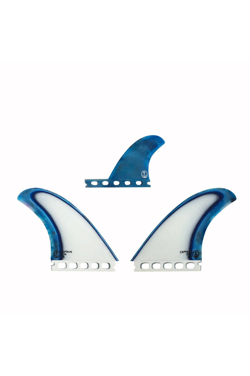 Captain Fin Co Twin Fin Set Acid Splash - Single Tab