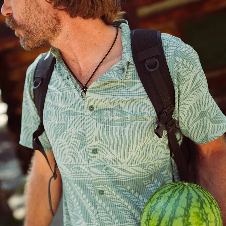 Roark Mens Bless Up Breathable Stretch Shirt