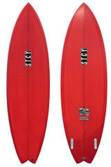 Stacey Double Feature Fish Surfboard - Tint