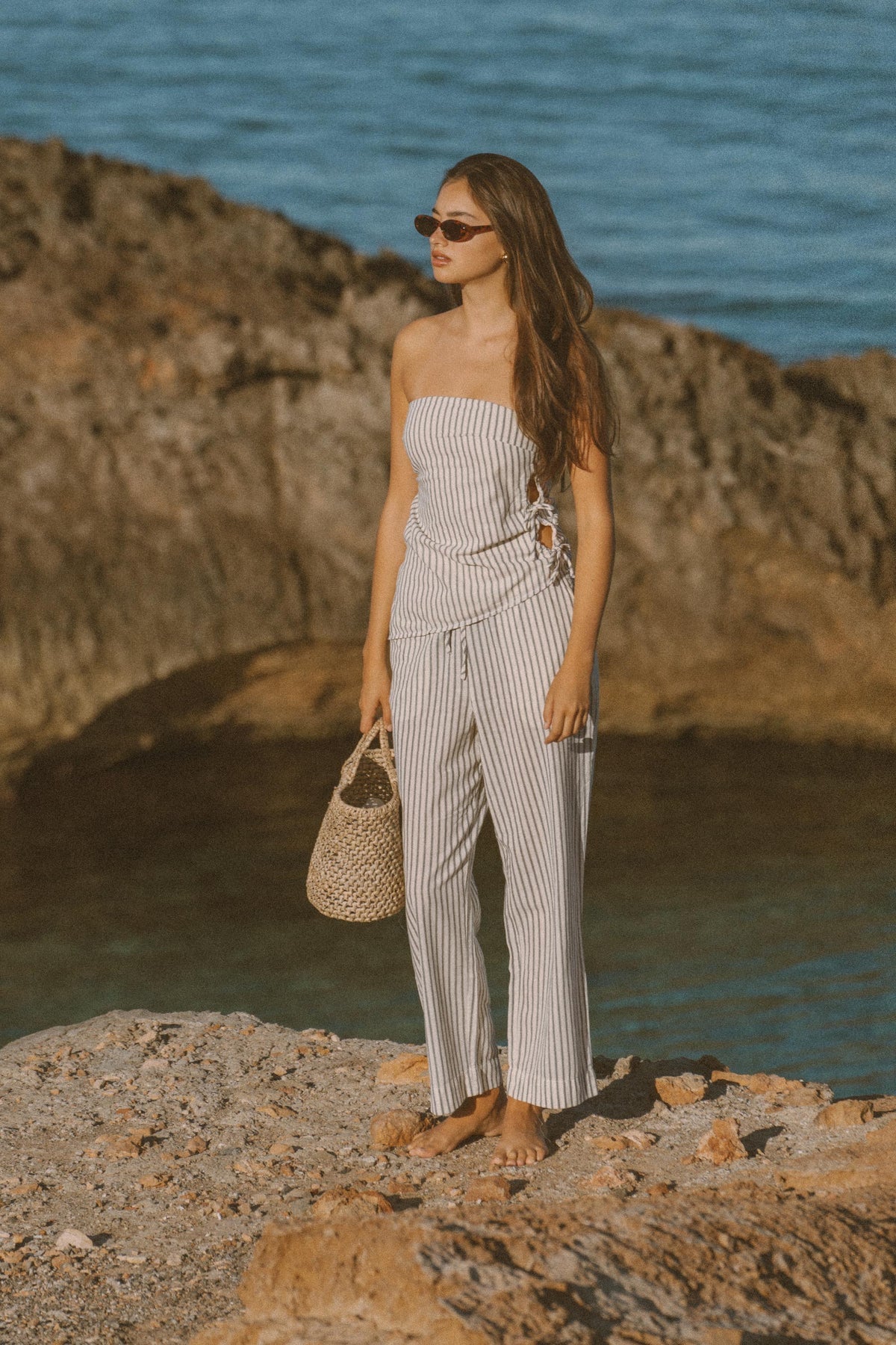 Rhythm Womens Frankie Elastic Pant