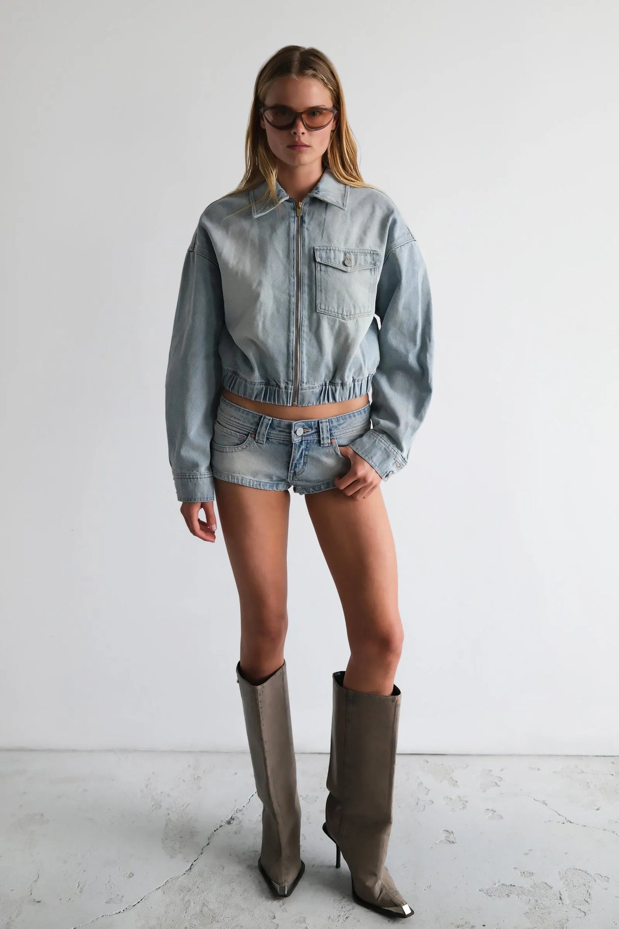 Abrand Jeans Push It Bomber