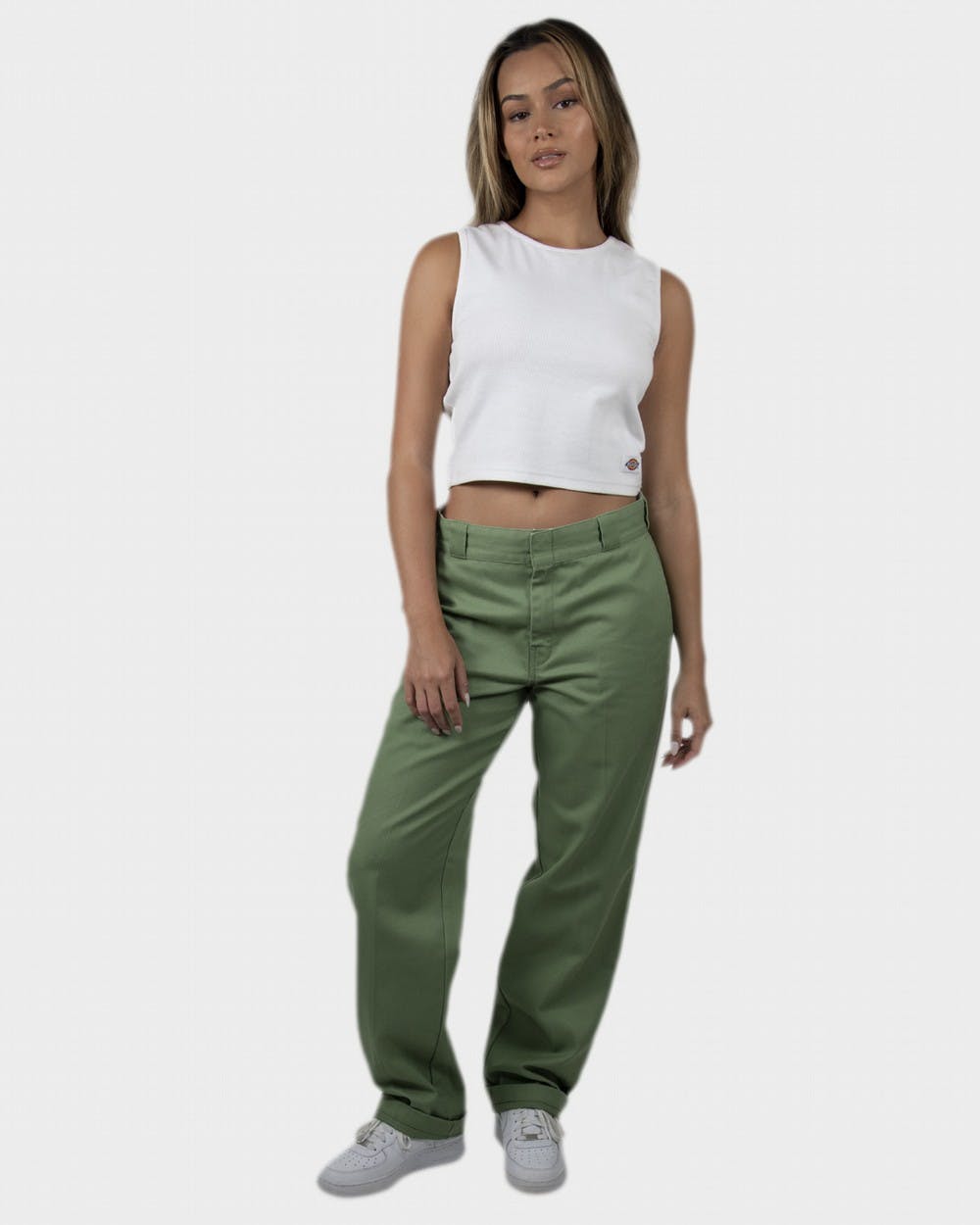 Dickies Womens 875 Washed Tapered Fit Pants | Sanbah Australia