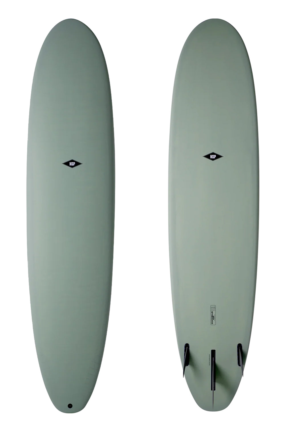 NSP Protech Double Up Longboard - Fins Included