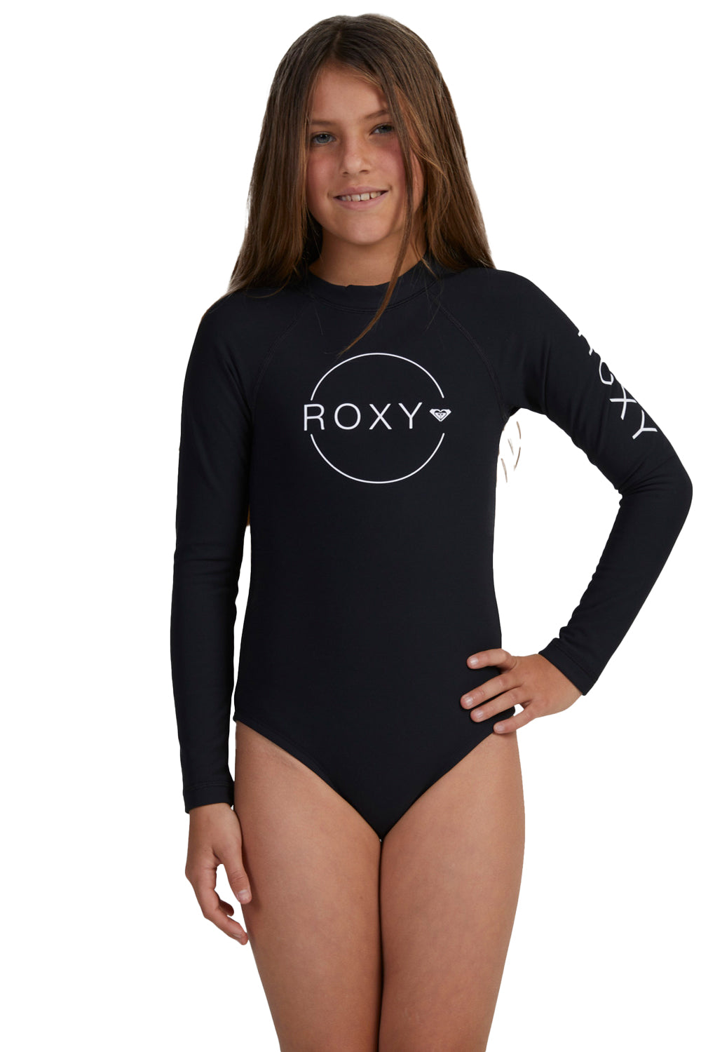 Roxy Girls (8-16) Heater Long Sleeve UPF 50 Rash Shirt