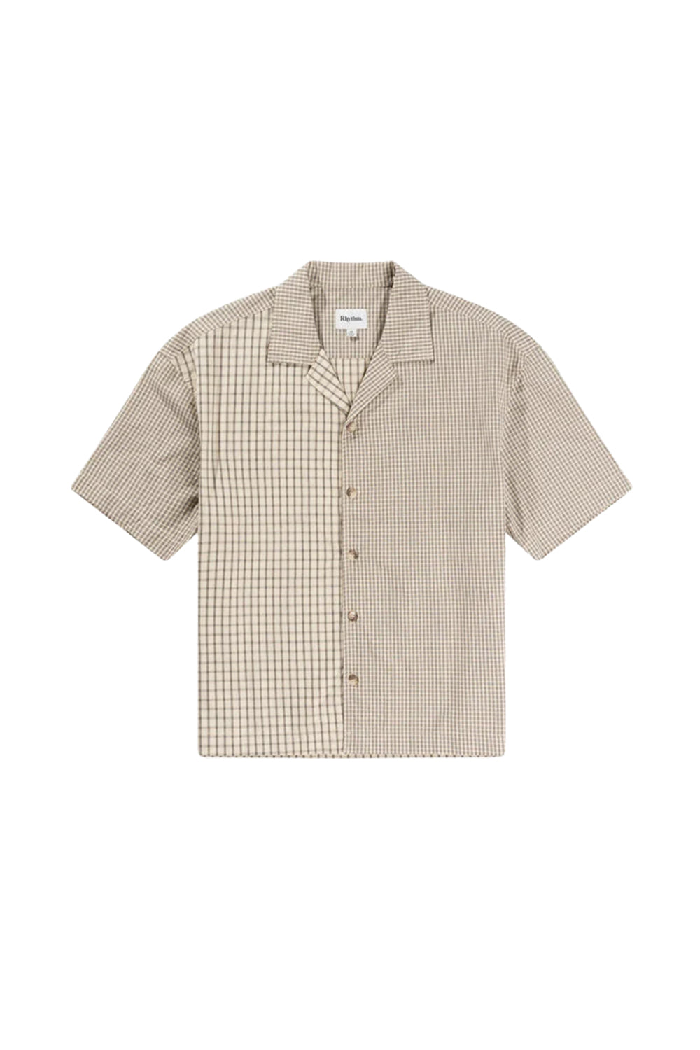 Rhythm Mens Cross Check Relaxed Shirt