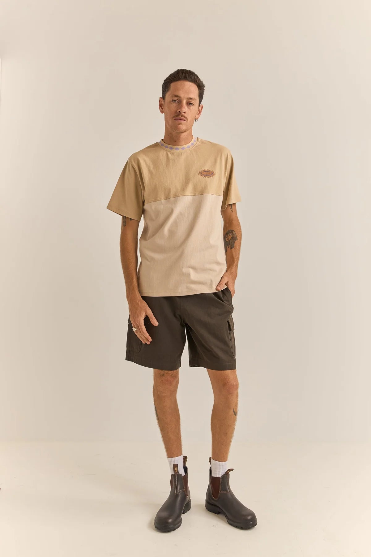 Rhythm Mens Solar Vintage T-Shirt