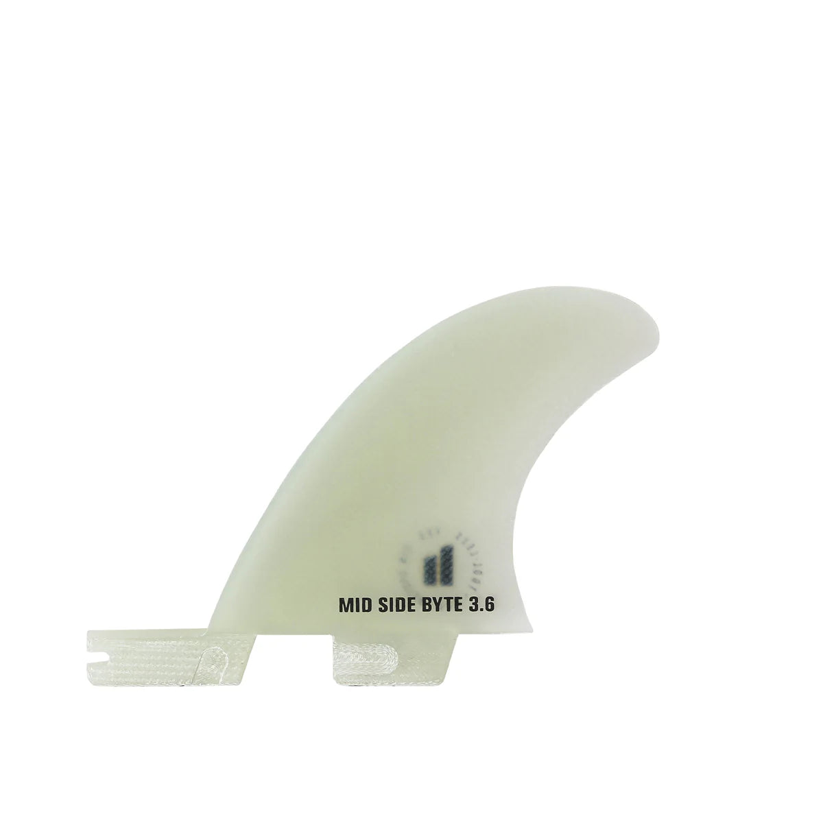 FCS 2 Mid PG Side Byte Fins - Clear