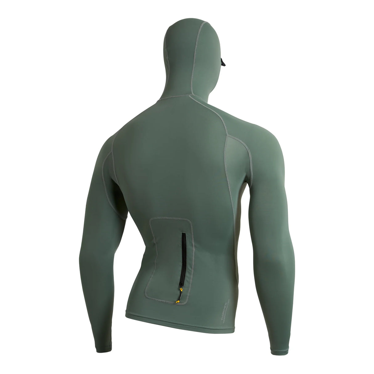 Florence Marine X Mens Long Sleeve Utility Pocket Hooded Rashguard